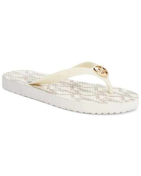 flip flops von michael kors|michael kors flip flops sale.